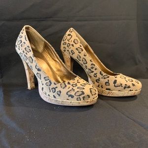 Leopard high heels 4•